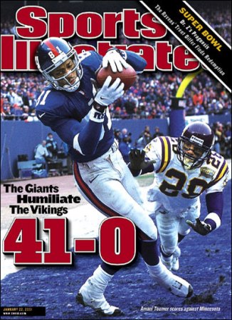 Since the Giants play the Vikings this week here is a throwback of